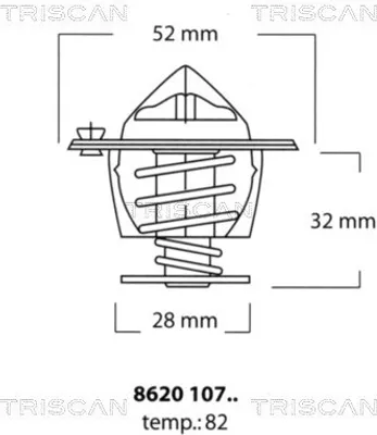 Produktbild von Thermostat, Kühlmittel
