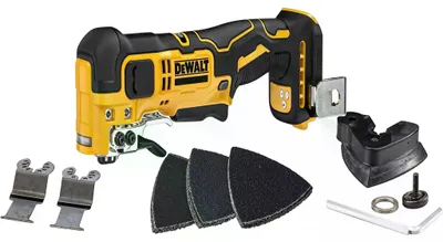 Imagen del producto de DeWalt Multiherramienta inalámbrica DCS358NT XJ | 18 V | Oscilación: 0 - 19.000 min⁻¹ | Solo (sin batería ni cargador)