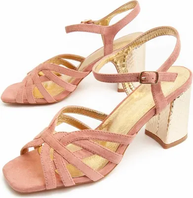 Immagine prodotto di Sandalo Montevita con tacco Sanndal25 Rosa