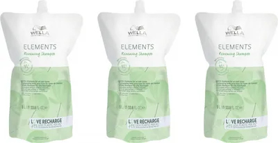 Produktbild von Elements Renewing Shampoo Nachfüllpack 3x1000 ml