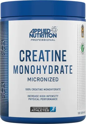 Produktbild von Applied Nutrition Creatine Monohydrate Micronized (500g) Unflavoured - Kreatin - Kreatin-Monohydrat
