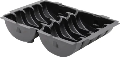 Produktbild von STIER Systainer-Tiefzieheinsatz für Schleifmittel, Ø 150 mm, 200g, 10 Reihen