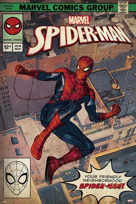 Produktbild von Marvel Spiderman-Poster Comicplakat