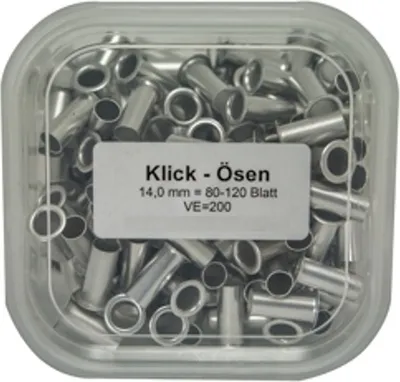 Produktbild von KLICK Ösen Größe-Nr. 5, für Duo 20/35 Premium Ösengerät, Länge 14mm