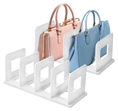 Schrank-Organizer-Set, 2 Fächer, 15x35x14,5 cm, 10 Trennwände