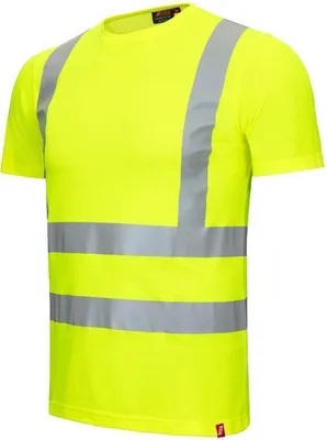 Produktbild von NITRAS Warnschutz T Shirt MOTION TEX VIZ Gr. 4XL gelb