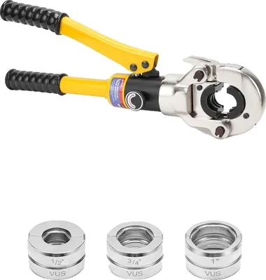 Zdjęcie produktu dla Hydrauliczne szczypce zaciskowe, wydajne zaciskanie rur miedzianych, ergonomiczna konstrukcja, VUS