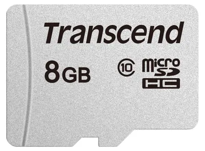 Productafbeelding van Transcend microSDHC 300S, 8 GB, Klasse 10