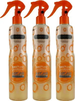 Produktbild von Morfose Reach Two Phase Argan 3 x 400 ml Conditioner für trockenes Haar Set