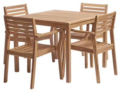 Produktbild von Gartenmöbel aus Akazienholz für 4 Personen