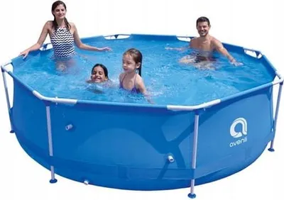 Immagine prodotto di Piscina da giardino Premium 300x76cm con pompa e filtro, resistente ai raggi UV, montaggio rapido