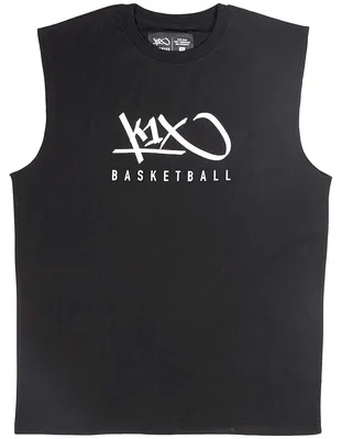 Produktbild von K1X Hardwood | Sleeveless Basketball Tee mk3, Farbe:Schwarz, Kleidergröße:L