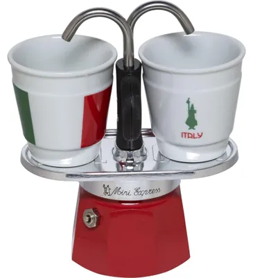 Zdjęcie produktu dla Bialetti 0007309/MR Bialetti Set MINI ITALIA 2 BICC.
