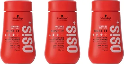Image de Schwarzkopf Osis Dust It Poudre matifiante volumatrice 3x10g