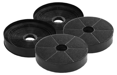 Produktbild von Amica 2 x runde Kassetten-Kohlefilter für Umluftbetrieb für KH 17188 E, KF17191