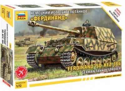 Obrázek produktu pro Zvezda 1:72 Sd.Kfz.184 "Ferdinand Tiger"