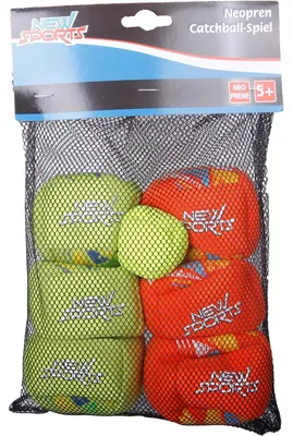 Produktbild von New Sports Neopren Boccia-Set im Netz