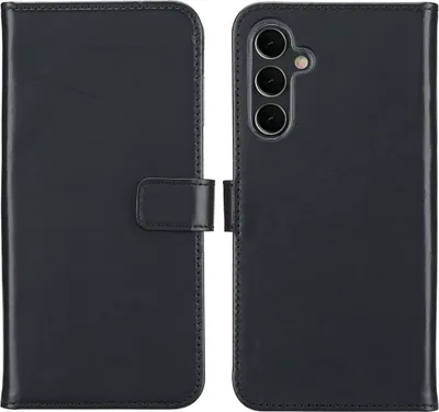 Zdjęcie produktu dla Selencia Etui z prawdziwej skóry dla Samsung Galaxy A16 - Czarny