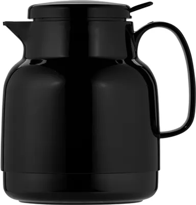 Produktbild von Helios Isolierkanne Mondo Push 1,0 l schwarz mit Drucktaste