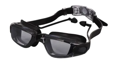 Image de Lunettes de natation Silba avec bouchons d'oreille noir 1 pc