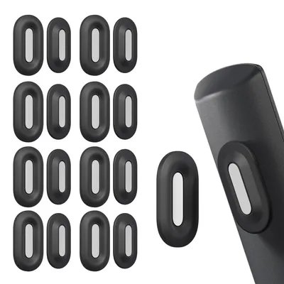 Produktbild von Magnetische Fernbedienungshalter - Selbstklebend - Universelles Format - 8 Stück - Schwarz