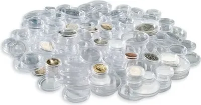 Produktbild von Münzkapsel-Sortiment Euro, 100 Kapseln