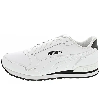 Produktbild von PUMA ST Runner v2, Uni, Erwachsener, Weiß, Einfarbig, Schnürverschluss, Gummi