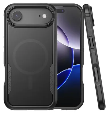 Obrázek produktu pro Pro Apple iPhone 17 Air Kalebol 2 v 1 Matte Design MagSafe Ochranné pouzdro Black