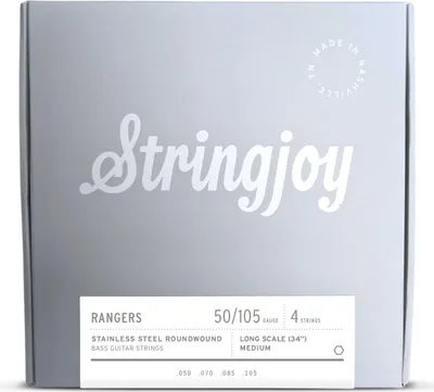 Produktbild von Stringjoy RA50105LS RANGERS Bassgitarrensaiten Stahl 50-105 4-saitig