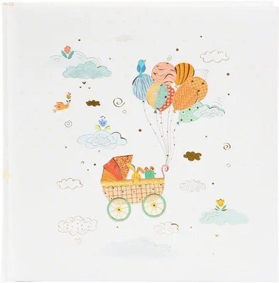 Produktbild von Goldbuch Babyalbum Heavenly Weiß 30x31 cm