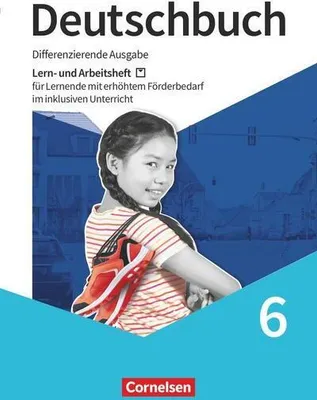 Produktbild von Deutschbuch 6. Schuljahr - Lern- und Arbeitsheft für Lernende mit erhöhtem Förderbedarf im inklusiven Unterricht