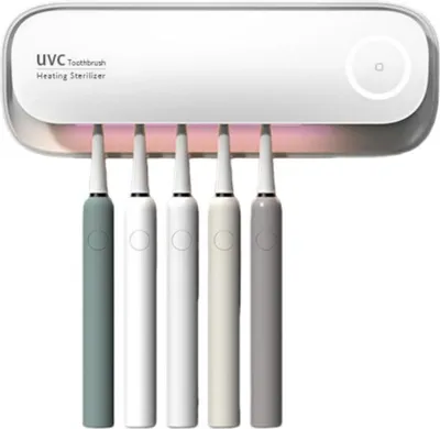 Produktbild von INF Smarter Zahnbürsten Sterilisator mit UV-C Desinfektion und Lüftertrocknung