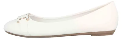 Produktbild von Fitters Footwear Iris Ballerinas in Übergrößen Weiß 2BB0882004 White Polyurethangroße Damenschuhe