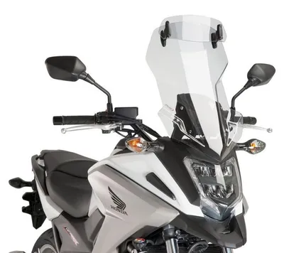 Produktbild von Windschild Puig Touringscheibe mit Visier 520 x 325 mm mit ABE für Honda NC750X, NC750XD Bj. 2016 - 2020