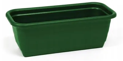 Produktbild von Lamela Natura Balkonpflanzer 1.0 m Dunkelgrün