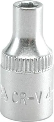Produktbild von Yato YT-1406, Buchse, 1/4", Metrisch, 1 Kopf/Köpfe, 7 mm, Chrom-Vanadium-Stahl