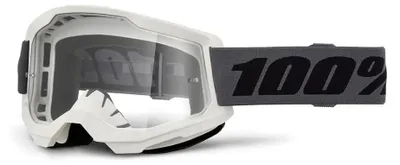 Produktbild von 100percent Strata 2 50027-10026 Offroad-brille Weiß  Weiß One Size