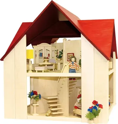 Produktbild von Puppenhaus Solitaire, ohne Möbel und Zubehör