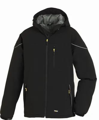 Produktbild von teXXor® Winter-Softshell-Jacke VAIL, Schwarz