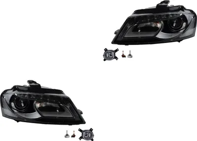 Obrázok produktu pre Sada reflektorov Osram Xenarc Night Breaker Laser, kompatibilná s modelmi Audi A3 8P a hmlami 8E0941699C, 8E0941699E, 8E0941700C, 8E0941700E, 8P0941029BM, 8P0941