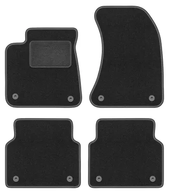 Immagine prodotto di Tappetini in moquette per Audi A8 D4 2009-2017 (berlina) – set 4 pezzi, grigio grafite, su misura – Wielganizator LUX