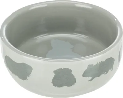 Produktbild von TRIXIE Napf, Meerschweinchen-Motiv, Keramik, 250 ml / Ø 11 cm