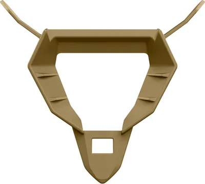Image de Prise d'air de base avec mentonnière dorée mate pour le casque Airoh Twist 3
