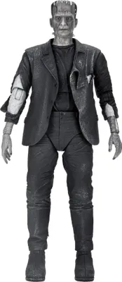 Produktbild von Universal Monsters Actionfigur Ultimate Frankenstein's Monster (Bride of Frankenstein) (B&W) 18 cm