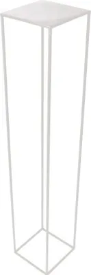 Produktbild von DIXIE STORE Blumenständer - Pflanzenständer aus Metall - 130cm Höhe Weiß