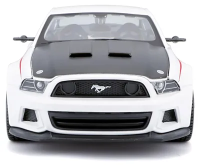 Image de Modèle réduit Ford Mustang Street Racer 1/24 blanc