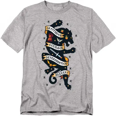 Produktbild von Harry Potter - "Gryffindor" T-Shirt für Herren/Damen Uni TV41866 (XXL) (Sportliches Heather)