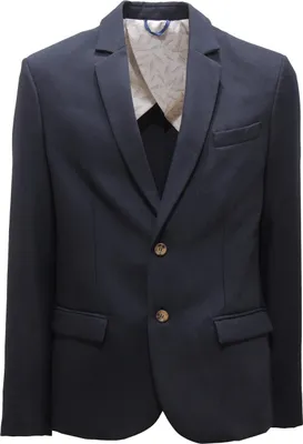 Productafbeelding van O8949 - Herenjas, model monopetto (één knoop), merk Imperial Man, kleur blauw