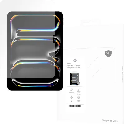 Image de Cazy Protection d’Écran compatible avec iPad Pro 11 (2025 / 2024) M5 / M4 - Protection d’Écran en Verre pour Tablette – 2 Pièces