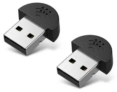 Immagine prodotto di Set di 2 microfoni USB, mini studio con registrazione a 360 gradi